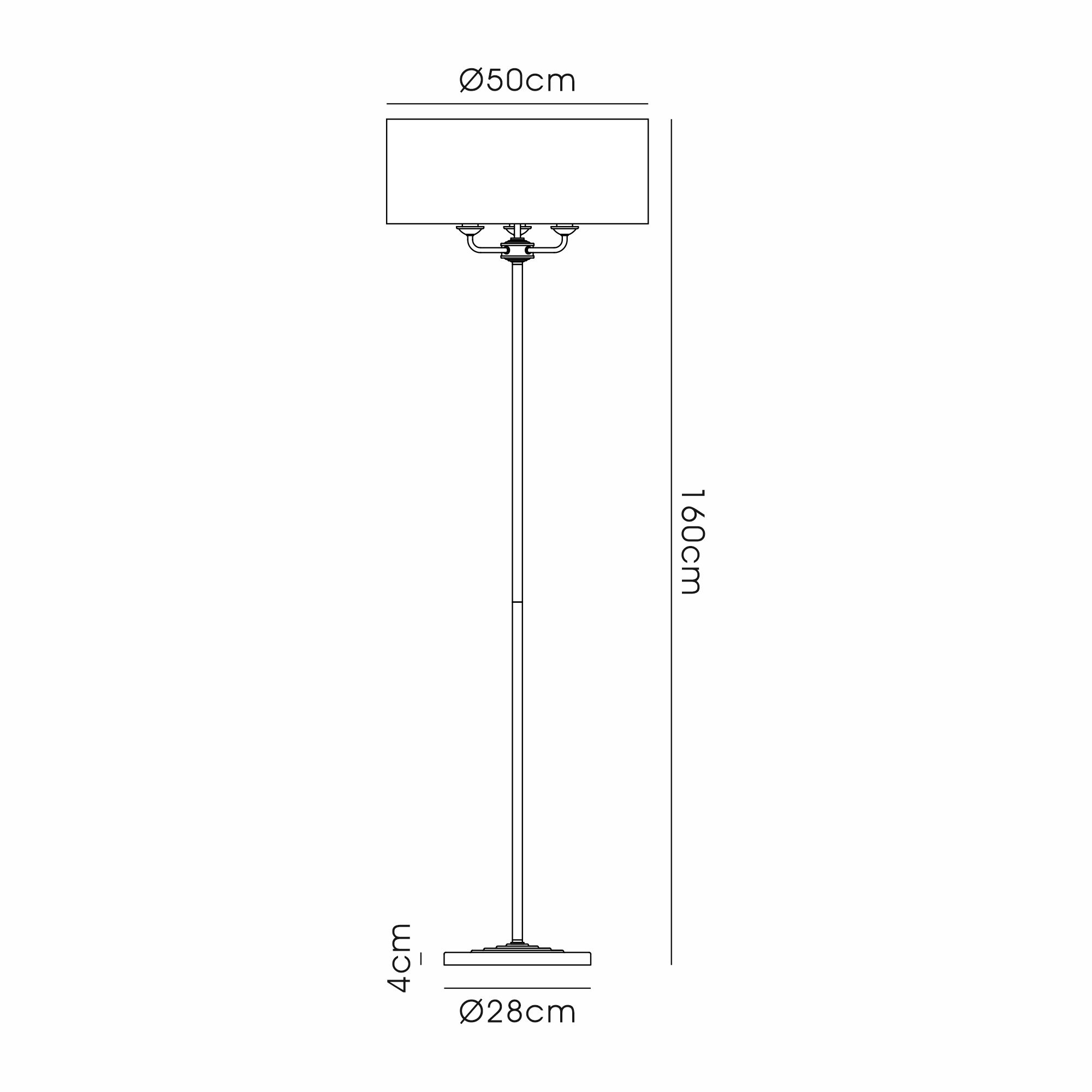 Banyan CG SL Floor Lamps Deco Shaded Floor Lamps